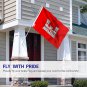 Fly Breeze US Army Corps of Engineers Flag with Brass Grommets 3X5Ft Banner USA Polyester