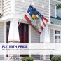 Fly Breeze US Bald Eagle Decorative Flag with Brass Grommets 3X5Ft Banner USA Polyester