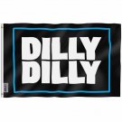 Dilly Dilly Flag - Tailgates and Parties Beer Flag with Brass Grommets 3X5Ft Banner USA Polyester