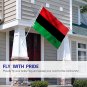 Afro American Flag - Pan-African Flag with Brass Grommets 3X5Ft Banner USA Polyester