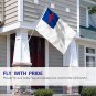 Fly Breeze Christian Flag with Brass Grommets 3X5Ft Banner USA Polyester