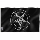 Fly Breeze Satan Flag with Brass Grommets 3X5Ft Banner USA Polyester