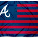 Atlanta Braves Nation flag 3X5Ft Banner USA Polyester with Brass Grommets