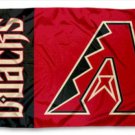 Arizona Diamondbacks Baseball flag 3X5Ft Banner USA Polyester with Brass Grommets