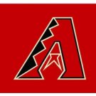 Arizona Diamondbacks Red flag 3X5Ft Banner USA Polyester with Brass Grommets