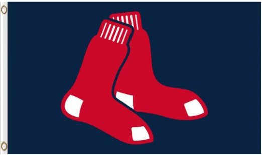 Boston Red Sox Baseball Club flag 3X5Ft Banner USA Polyester with Brass Grommets