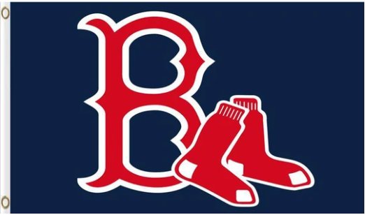 Boston Red Sox Baseball Club flag 3X5Ft Banner USA Polyester with Brass Grommets