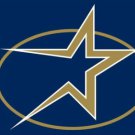 Houston Astros US flag 3X5Ft Banner USA Polyester with Brass Grommets - 12