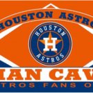 Houston Astros Man Cave Custom flag 3X5Ft Banner USA Polyester with Brass Grommets - 17