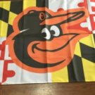 Baltimore Orioles flag 3X5Ft Banner USA Polyester with Brass Grommets - 1