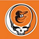 Baltimore Orioles Dead Skull flag 3X5Ft Banner USA Polyester with Brass Grommets - 9