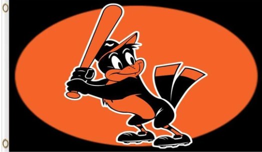 Baltimore Orioles Baseball Club flag 3X5Ft Banner USA Polyester with Brass Grommets  - 19