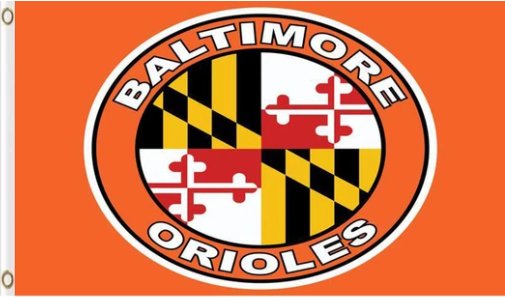 Baltimore Orioles Baseball Club flag 3X5Ft Banner USA Polyester with Brass Grommets  - 21