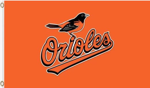 Baltimore Orioles Baseball Team Orange flag 3X5Ft Banner USA Polyester with Brass Grommets  - 25