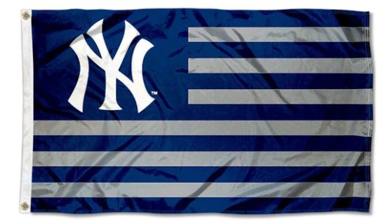 New York Yankees Nation flag 3X5Ft Banner USA Polyester with Brass Grommets