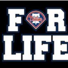 Philadelphia Phillies For Life flag 3X5Ft Banner USA Polyester with Brass Grommets