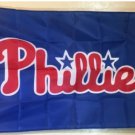 Philadelphia Phillies Baseball Flag 3X5Ft Banner USA Polyester with Brass Grommets