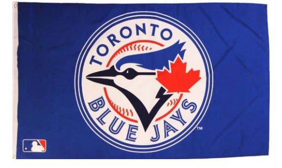 Toronto Blue Jays Baseball US 3X5Ft Banner USA Polyester with Brass Grommets
