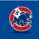 Chicago Cubs US Flag 3X5Ft Banner USA Polyester with Brass Grommets