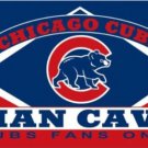 Chicago Cubs Man Cave Flag 3X5Ft Banner USA Polyester with Brass Grommets