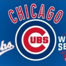 Chicago Cubs 2016 World Series Flag 3X5Ft Banner USA Polyester with Brass Grommets