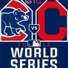 Chicago Cubs Vertical US Flag 3X5Ft Banner USA Polyester with Brass Grommets