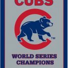Digital print Chicago Cubs champions Flag 3X5Ft Banner USA Polyester with Brass Grommets