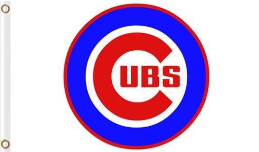 Chicago Cub Baseball Club Flag 3X5Ft Banner USA Polyester with Brass Grommets - 15