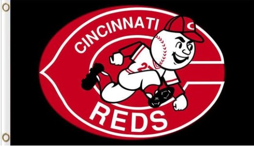 Cincinnati Reds Baseball Club Flag 3X5Ft Banner USA Polyester with Brass Grommets