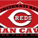 Cincinnati Reds Man Cave Flag 3X5Ft Banner USA Polyester with Brass Grommets