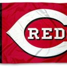 Cincinnati Reds Baseball Flag 3X5Ft Banner USA Polyester with Brass Grommets