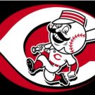 Cincinnati Reds Baseball Club US Flag 3X5Ft Banner USA Polyester with Brass Grommets - 1