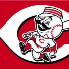 Cincinnati Reds Baseball Club US Flag 3X5Ft Banner USA Polyester with Brass Grommets - 9