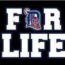 Detroit Tigers For Life Flag 3X5Ft Banner USA Polyester with Brass Grommets