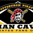 Pittsburgh Pirates Man Cave Yellow Flag 3X5Ft Banner USA Polyester with Brass Grommets