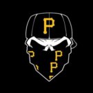 Pittsburgh Pirates Skull US Flag 3X5Ft Banner USA Polyester with Brass Grommets