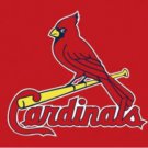 St. Louis Cardinals Red US Flag 3X5Ft Banner USA Polyester with Brass Grommets