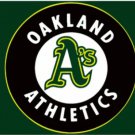 Oakland Athletics Logo US Flag 3X5Ft Banner USA Polyester with Brass Grommets