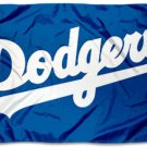 Los Angeles Dodgers Logo Flag 3X5Ft Banner USA Polyester with Brass Grommets