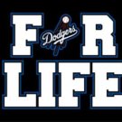 Los Angeles Dodgers For Life Flag 3X5Ft Banner USA Polyester with Brass Grommets