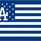 Los Angeles Dodgers USA American Flag 3X5Ft Banner USA Polyester with Brass Grommets