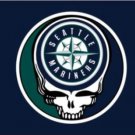 Seattle Mariners Dead Skull Flag 3X5Ft Banner USA Polyester with Brass Grommets