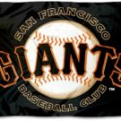 San Francisco Giants Baseball Club Black Flag 3X5Ft Banner USA Polyester with Brass Grommets