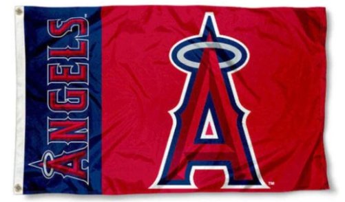 Los Angeles Angels Digital Print Flag 3X5Ft Banner USA Polyester with Brass Grommets