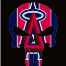 Los Angeles Angels USA American Vertical Black Flag 3X5Ft Banner USA Polyester with Brass Grommets