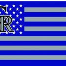Colorado Rockies Baseball Star Flag 3X5Ft Banner USA Polyester with Brass Grommets