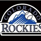 Colorado Rockies Baseball Club Black Flag 3X5Ft Banner USA Polyester with Brass Grommets