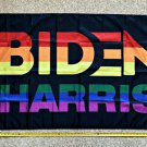 Joe Biden Flag Biden Harris BLM Rain Equality USA Sign Poster 3x5Ft