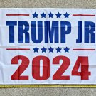 Donald Trump Flag 2024 Don Jr 10 Star W USA Army Sign Poster 3x5Ft