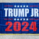 Donald Trump Flag 2024 Don Jr Blue Navy USA Army Sign Poster 3x5Ft